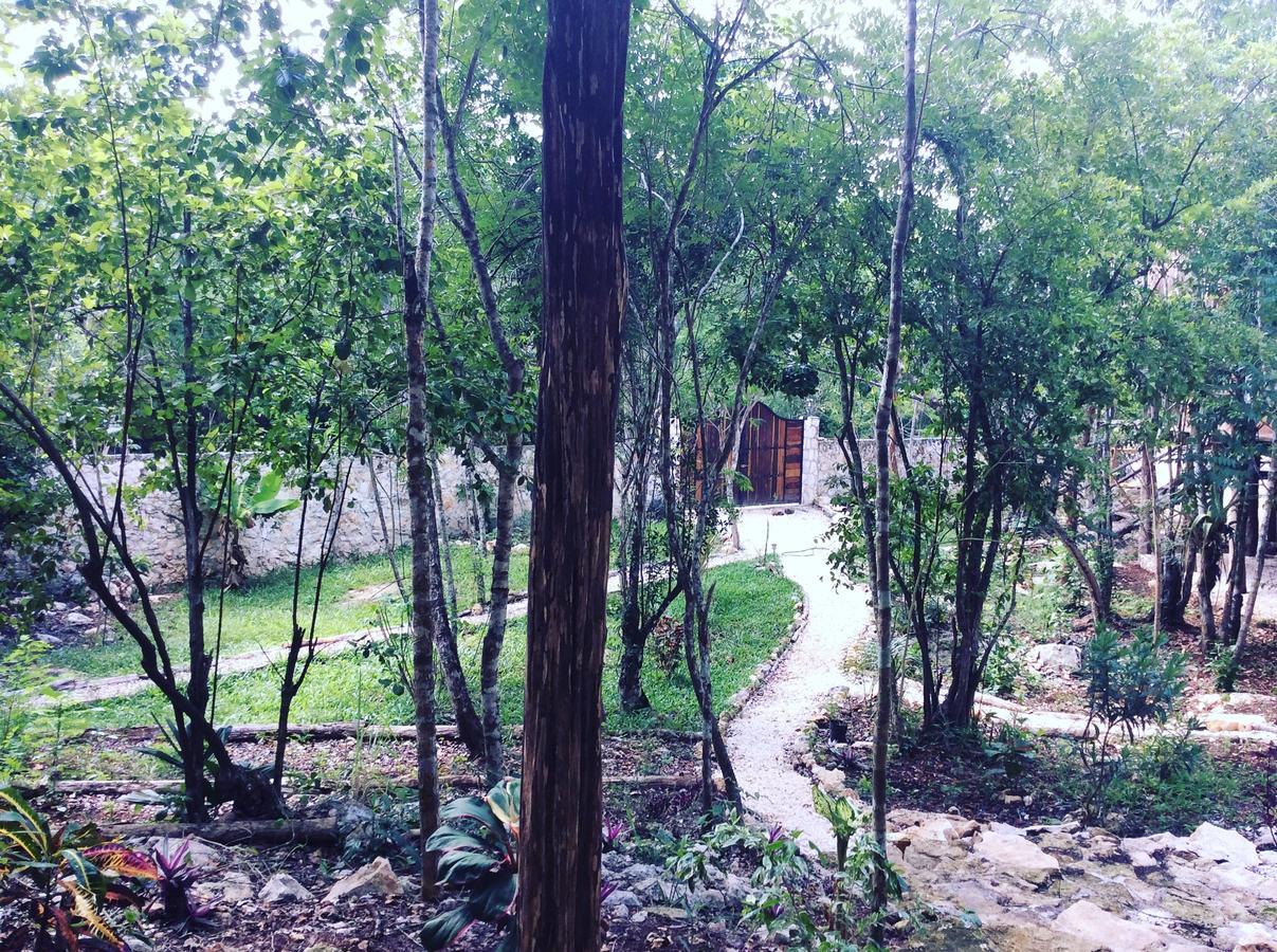 Escarabajo Rojo Bed & Breakfast Tulum Bagian luar foto