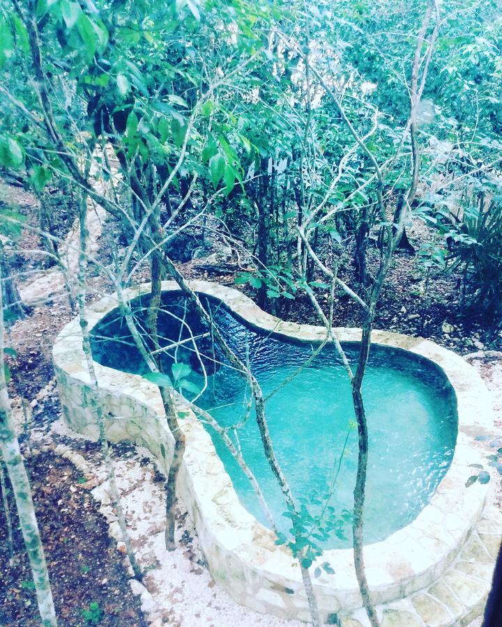 Escarabajo Rojo Bed & Breakfast Tulum Bagian luar foto